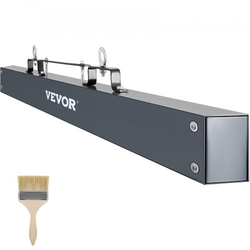 VEVOR Magnetic Sweeper 72 inch Hanging Magnet Sweeper 89 LBS Magnetic Forklift Sweeper Industrial Magnets Steel Material Hunting Accessories for Picking Up Nails, Bolts, Iron Chips