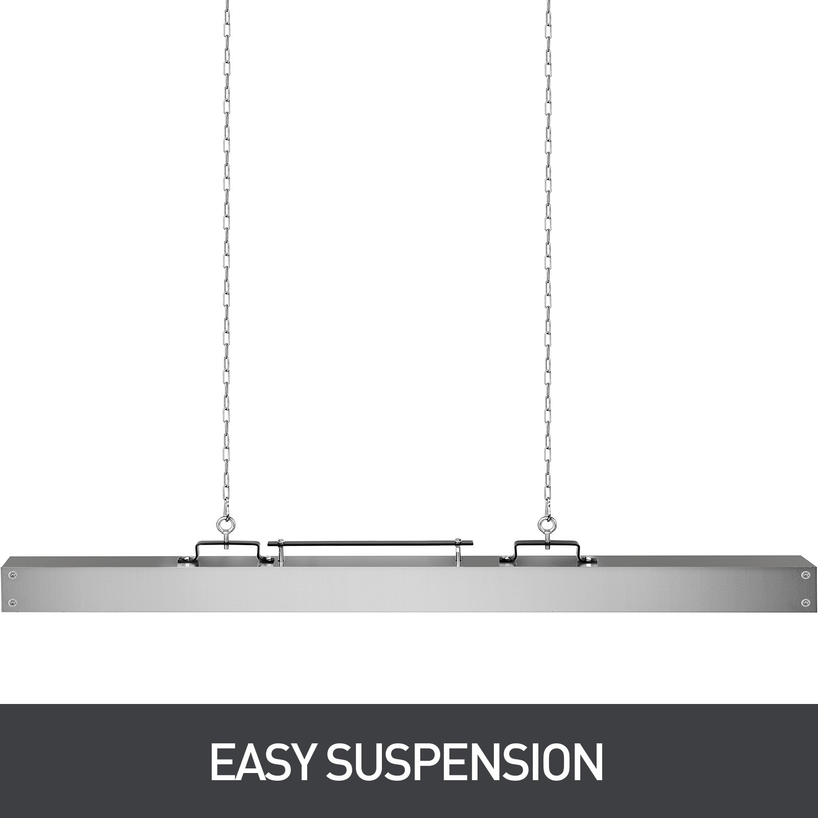 VEVOR Barredora magnética 72 pulgadas Barredora magnética 88LBS Carretilla elevadora magnética Barredora Superficie de aluminio Imanes industriales Material de acero Accesorios de caza para recoger clavos, pernos, virutas de hierro