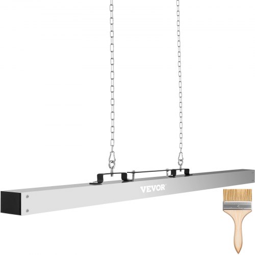 VEVOR Hanging Magnetic Sweeper 84inch Magnet Fork Sweeper 99LBS Magnetic Sweeper Aluminium Surface Industrial Magnets Steel Material Hunting Accessories for Picking Up Nails, Bolts, Iron Chips