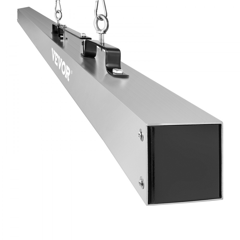 VEVOR Hanging Magnetic Sweeper 84inch Magnet Fork Sweeper 99LBS Magnetic Sweeper Aluminium Surface Industrial Magnets Steel Material Hunting Accessories for Picking Up Nails, Bolts, Iron Chips