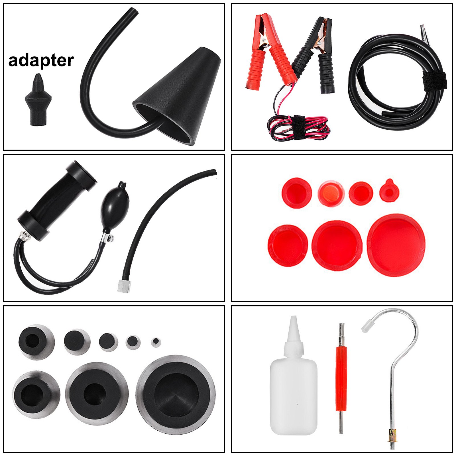SDT-206 Smoke Leakage Leak Diagnostic Detector Air Intake 12V DC Fuel Pipe