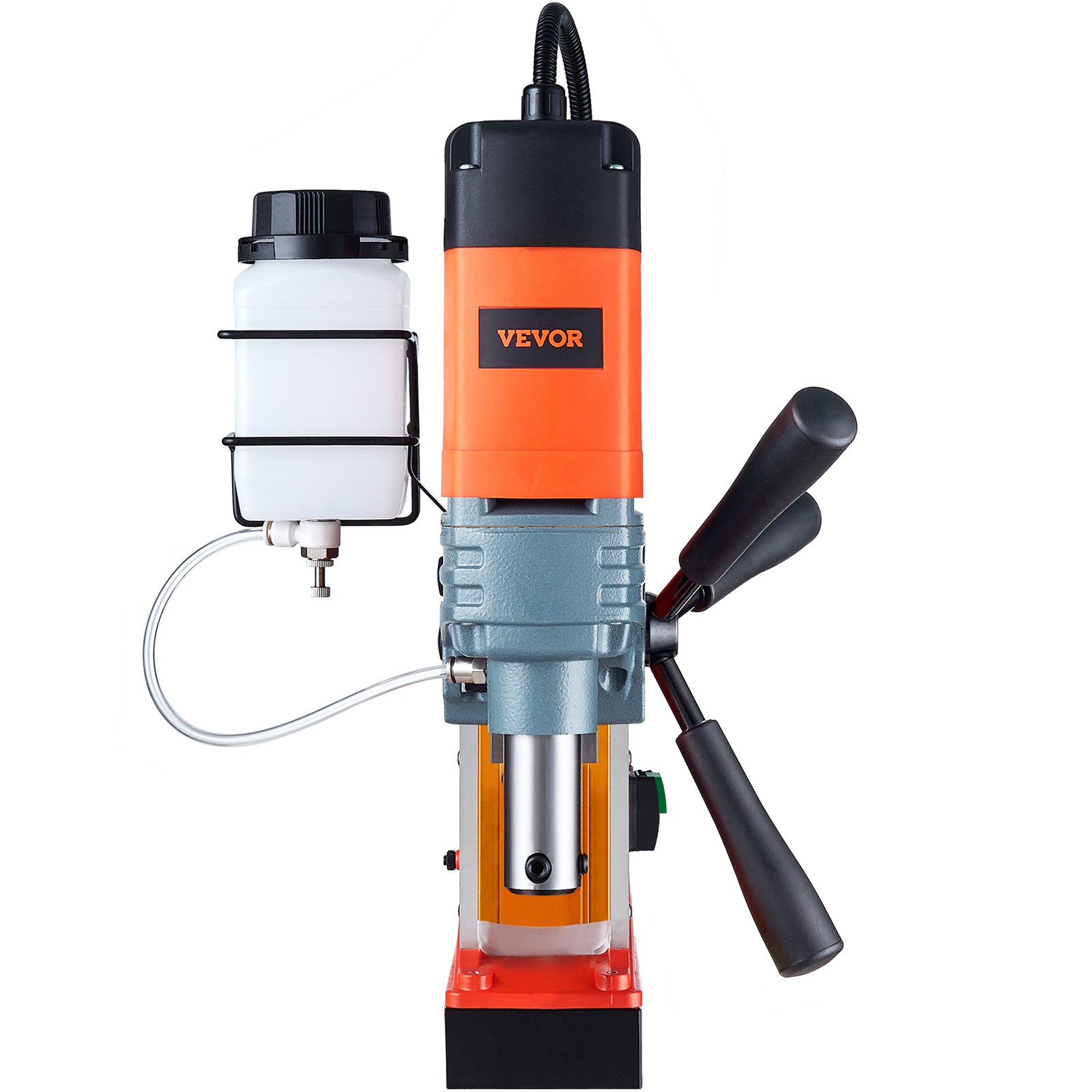 VEVOR Magnetic Drill, 1300W Motor 1.6 in Boring Diameter, 2810 lbf Portable Electric Mag Drill Press, 810 RPM No-Load Speed, Drilling Machine for Metal Surface, Industrial and Home Improvement