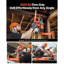 VEVOR Magnetic Drill Press Mag Drill Press 1400 W 2 in Boring Diameter 0-800 RPM