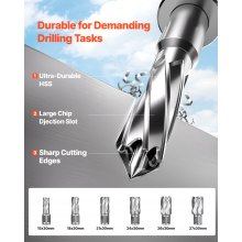 Magnetic Drill 1450W 12800N Portable Mag Drill Press 800RPM