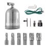 VEVOR 1100W Magnetic Drill Press 12000 N Magnet Force w/6 pcs HSS Annular Cutter Bits