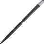 VEVOR Hay Spear 49" Bale Spear 3000 lbs Capacity, Bale Spike Quick Attach Square Hay Bale Spears 1 3/4", Black Coated Bale Forks, Bale Hay Spike with Hex Nut & Sleeve for Buckets Tractors Loaders