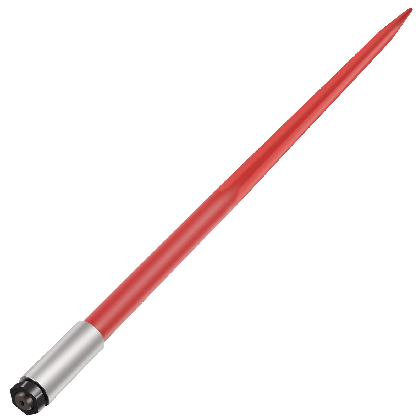 Sweiko Hay Spear 49" Bale Spear 4500 lbs Capacity, Bale Spike Quick Attach Square Hay Bale Spears 1 3/4" wide, Red Coated Bale Forks, Bale Hay Spike with Hex Nut & Sleeve for Buckets Tractors Loaders Sweiko Hay Spear 49" Bale Spear 4500 lbs Capacity, Bale Spike Quick Attach Square Hay Bale Spears 1 3/4" wide, Red Coated Bale Forks, Bale Hay Spike with Hex Nut & Sleeve for Buckets Tractors Loaders