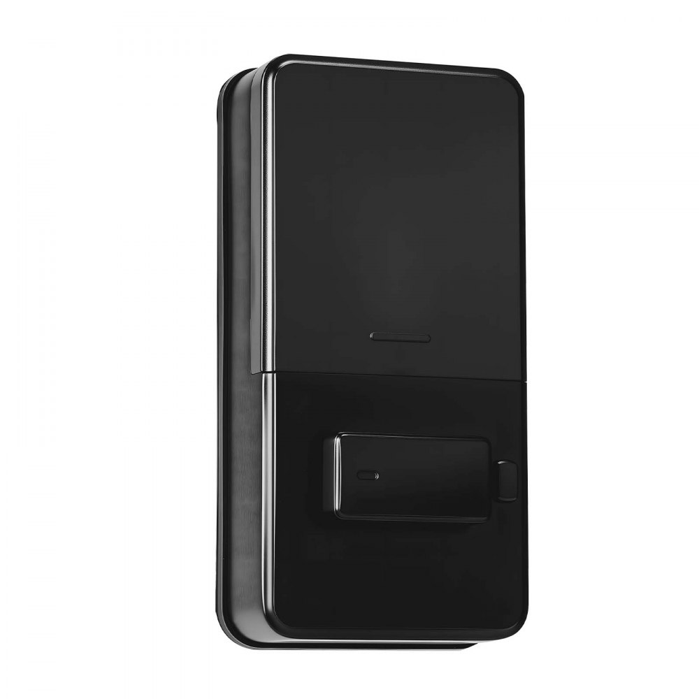 VEVOR Keyless Entry Door Lock with Handle Set, Touchpad Electronic Deadbolt with IC Card, Customizable User Codes, Keyed Entry, Auto Lock, Anti-Peeking Password, Backlit, for Home, Matte Black