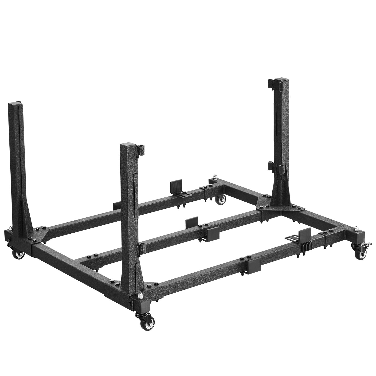 VEVOR Jeep Door Storage Cart, 4 Doors Moveable Storage Cart Rack with Thickened Rubber Cushion, Sturdy Car Door Holder Cart Fit for Jeep Wrangler JK JKU JL Gladiator