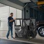 VEVOR Jeep Door Storage Cart, 4 Doors Moveable Storage Cart Rack with Thickened Rubber Cushion, Sturdy Car Door Holder Cart Fit for Jeep Wrangler JK JL/Gladiator JT 2007- 2023 JK JL / Gladiator JT