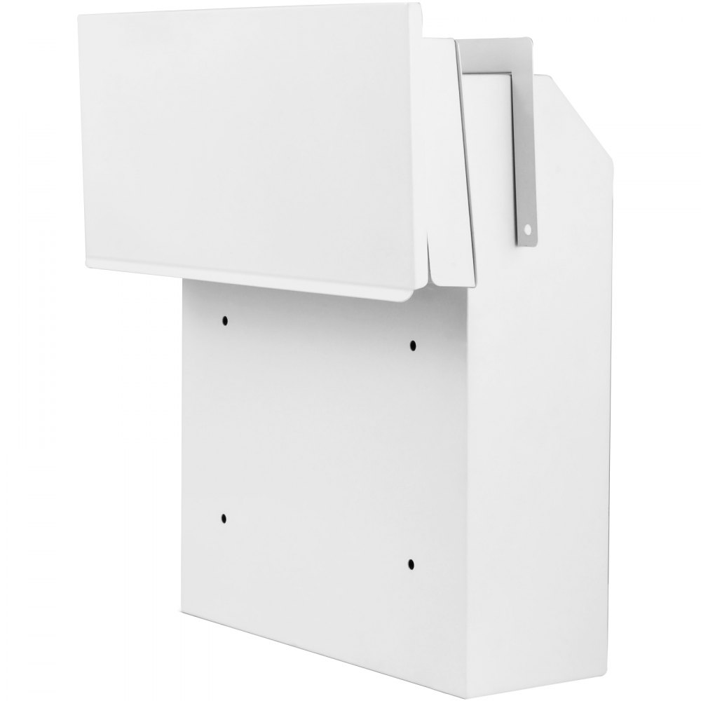 VEVOR Through-The-Door Locking Drop Box Door Drop Box 11.8''x4.3''x14.2'' White