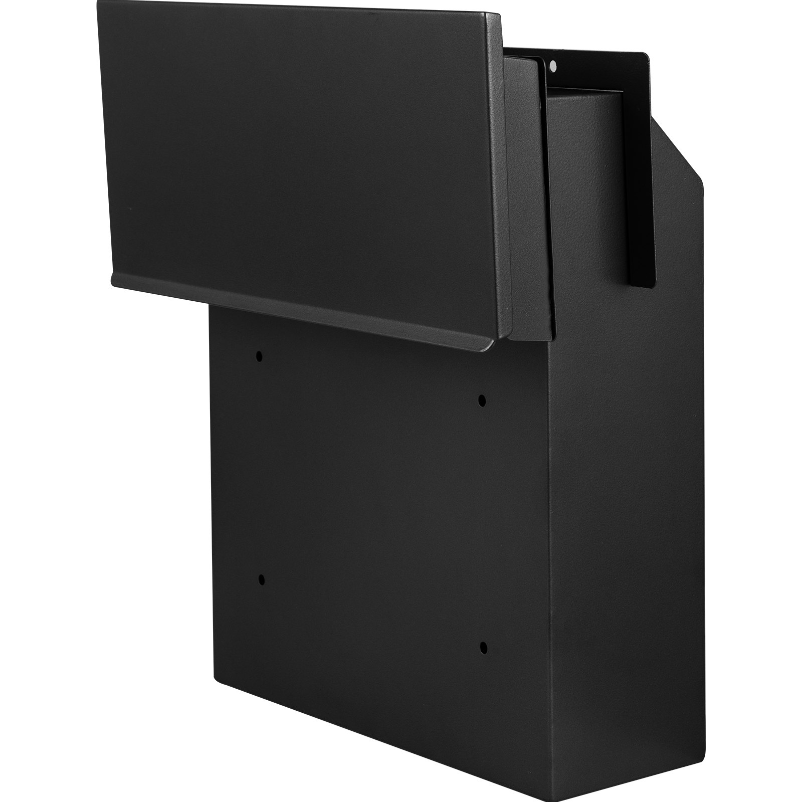 VEVOR Through-The-Door Locking Drop Box Door Drop Box 11.8''x4.3''x14.2'' Black