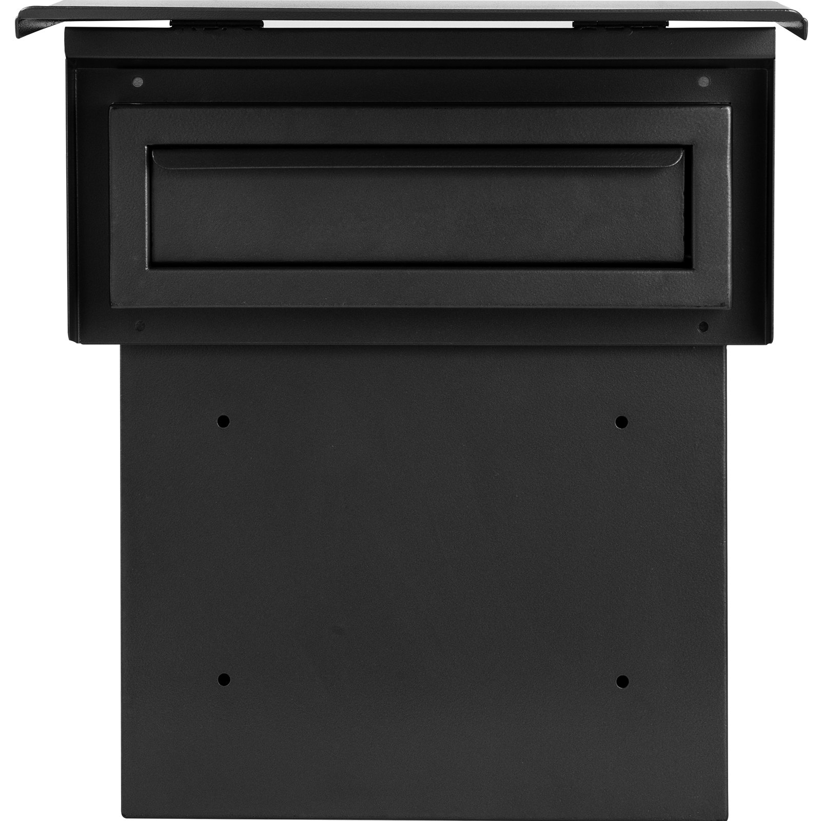 VEVOR Through-The-Door Locking Drop Box Door Drop Box 11.8''x4.3''x14.2'' Black