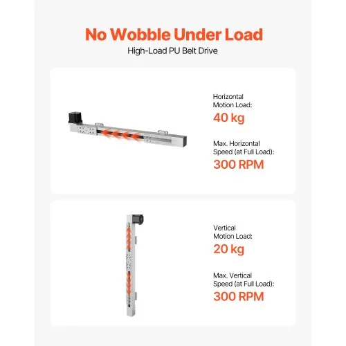 Lineaarjuhtsiin rihmülekandega, käik 600 mm, Nema34 mootor — pilt 4