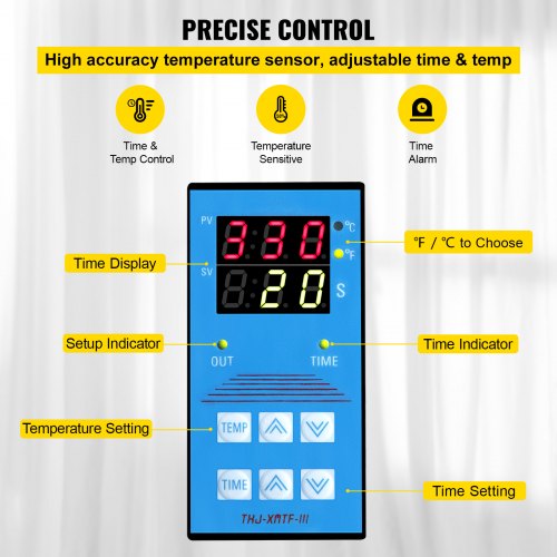 VEVOR Hat Heat Press 5.5 x 3.5 inch Heat Press Machine 600W Professional Hat Heat Press Machine for Hats Caps Transfer Press Heat with 12000 Hours Life Digital LCD Timer and Temperature Control