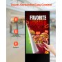 VEVOR 55" Digital Signage Display Touch Screen 4K UHD LCD Floor Standing Kiosk