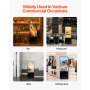 VEVOR 55" Digital Signage Display Touch Screen 4K UHD LCD Floor Standing Kiosk