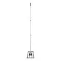 VEVOR Lawn Leveling Rake, Lawn Leveler with 83.9 in Handle, 30x10 in Ground Plate, Rust-Resistant Carbon Steel Soil Leveler, 3 Heights Adjustable, Effort Saving Lawn Leveling Tool for Yard Golf Court