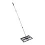 VEVOR Updated Lawn Leveling Rake with Roller, 17" x 10" Stainless Steel Lawn Leveler with 63.4" Adjustable Handle, Heavy Duty Yard Leveling Rake, Effort Saving Lawn Leveling Tool for Yard Golf Court
