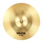 VEVOR Cymbal Pack, 3 Pieces Cymbals for Drum Set, Alloy Cymbals Drum Set Includes 35.5 cm Hi-Hats, 40 cm Crash, 50.5 cm Ride, Drumsticks & Cymbal Bag, Alloy Cymbal Pack for Drummer, Bright Copper