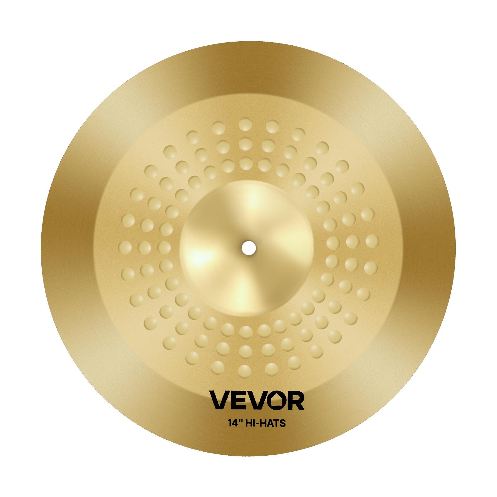 VEVOR Cymbal Pack, 4 Pieces Cymbals for Drum Set, Alloy Cymbals Drum Set Includes 14-inch Hi-Hats, 16-inch Crash, 20-inch Ride, 10-inch Splash, Drumsticks & Cymbal Bag, Alloy Cymbal Pack for Drummer