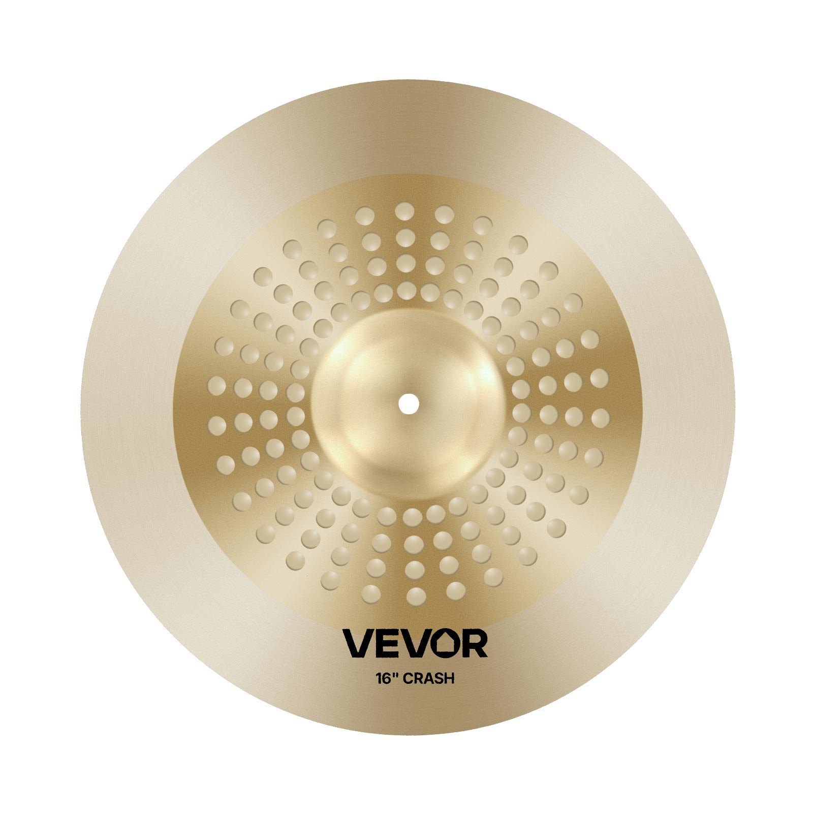 VEVOR Cymbal Pack, 4 Pieces Cymbals for Drum Set, Alloy Cymbals Drum Set Includes 14-inch Hi-Hats, 16-inch Crash, 20-inch Ride, 10-inch Splash, Drumsticks & Cymbal Bag, Alloy Cymbal Pack for Drummer