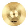 VEVOR Cymbal Pack, 6 Pieces Cymbals for Drum Set, Alloy Cymbals Drum Set Includes 35.5 cm Hi-Hats, 40 cm Crash, 45.5 cm Crash, 50.5 cm Ride, 25.4 cm Splash, 40 cm China, Drumsticks & Cymbal Bag
