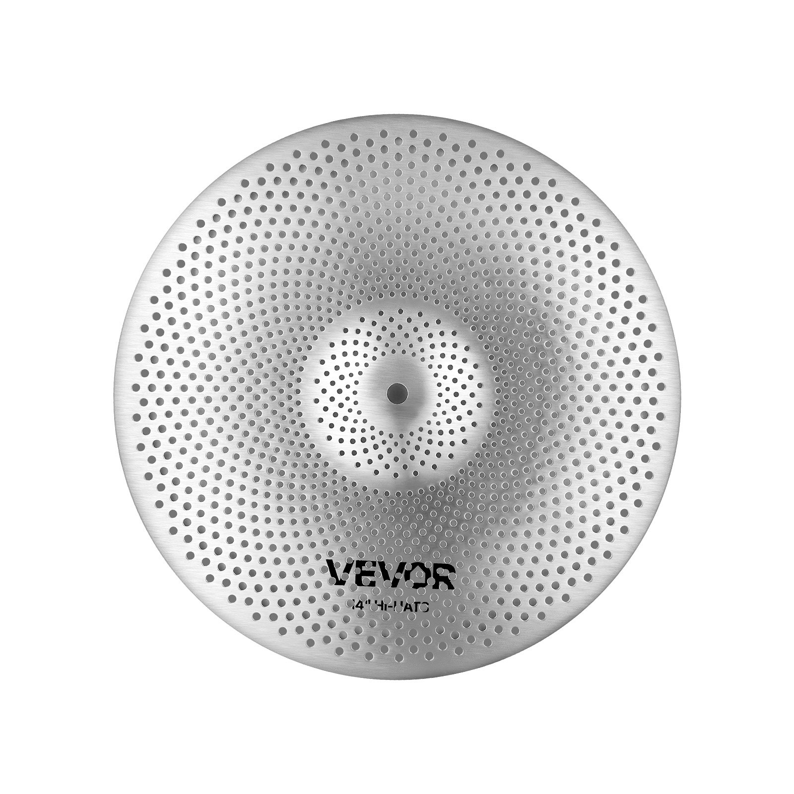 VEVOR Low Volume Cymbal Pack, 4 Pieces Quiet Cymbals for Drum Set, Alloy Cymbals Drum Set Includes 35 cm Hi-Hats, 40 cm Crash, 45.5 cm Crash, 50.5 cm Ride, Drumsticks & Cymbal Bag, Bright Copper