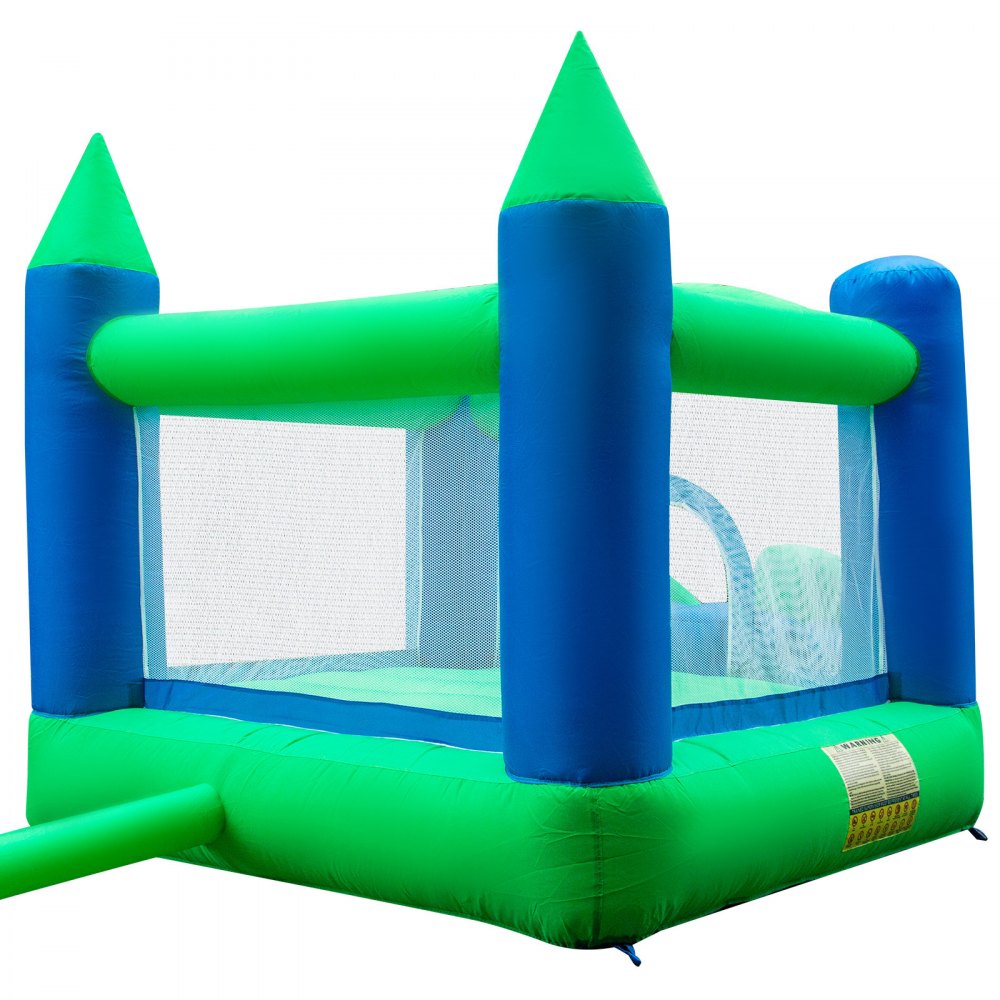 Inflatable Castle Royal Bounce House Jump And Slide Bouncer With Blower