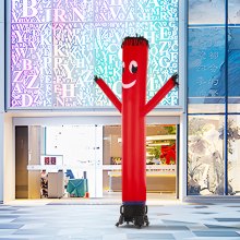 VEVOR 10 ft Air Dancers Wacky Waving Inflatable Tube Man with 9/10 HP Blower Fan