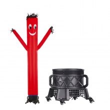 VEVOR 10 ft Air Dancers Wacky Waving Inflatable Tube Man with 9/10 HP Blower Fan