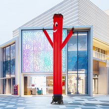 20 ft Air Dancers Wacky Waving Inflatable Tube Man with 1 HP Blower Fan