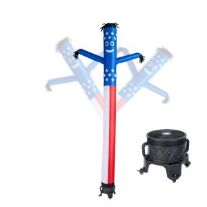 VEVOR Inflatable Tube Man with Blower, 20 ft Tall, Wacky Waving Wind ...