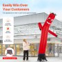 VEVOR 20FT Inflatable Advertising Air Wind Tube Wavy Man Dancer (NO Blower)