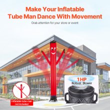 Air Blower Fan 1HP 18" for Air Dancer Inflatable Tube Man (No Inflatable)