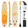 Nafukovací paddleboard VEVOR, 3,53 m x 89 cm x 15 cm široký, ultraľahký SUP paddleboard, všetko príslušenstvo v cene, pumpa, pádlo, plutva, batoh, vodítko na členok, popruh, protišmyková doska pre mládež, dospelí
