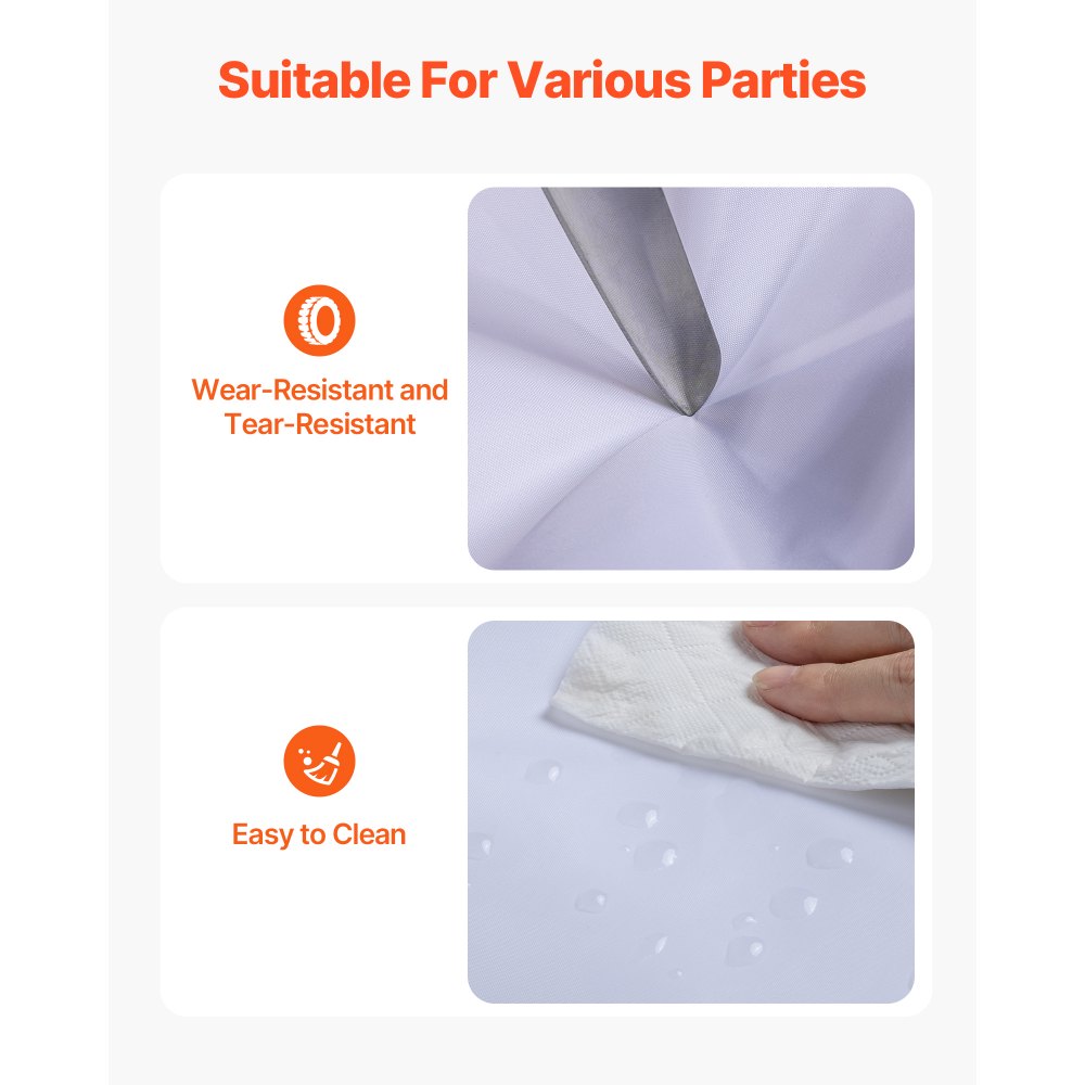 VEVOR Inflatable Nightclub, 26.2 x 19.7 x 13.1 ft Inflatable Party Tent with 1100W Blower & Sandbag, Blow up Night Club with 2 Windows, Air Cube House for Event Birthday Wedding Party, White