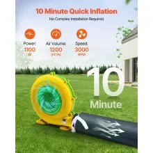 Inflatable Nightclub Tent with Blower 26.2x19.7x13.1 ft Portable Cube for Party