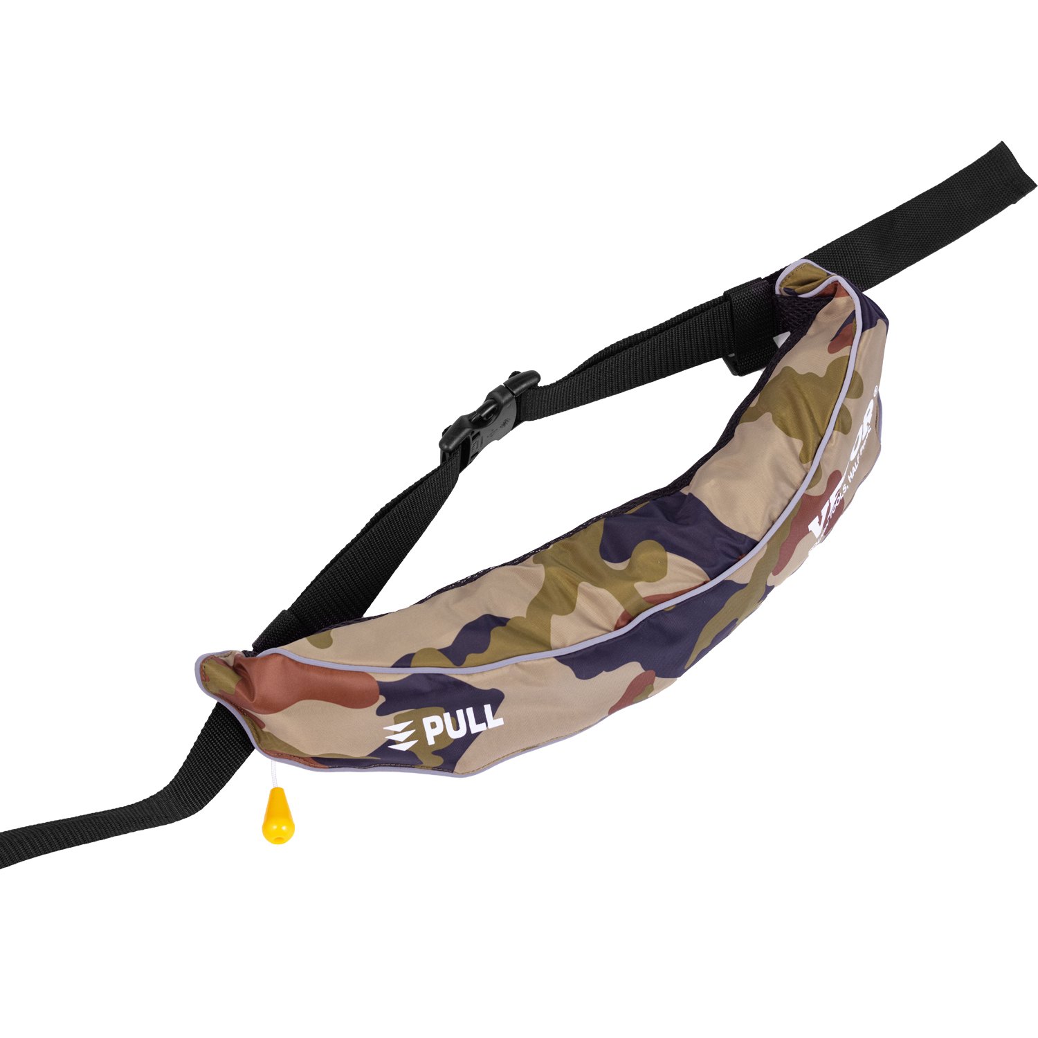 VEVOR Manual Inflatable Belt Pack for Adults, 105N Buoyancy, Over 80 Pounds and Up to 59 in Waist Adjustable, Inflatable PFD Waist for SUP Paddelboarding, Kayaking, Green (CO2 Cylinder Not Included)