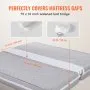 VEVOR Bed Bridge King Bed Converter Kit Metal Buckle and Storage Bag 75"L x 10"W