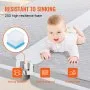 VEVOR Bed Bridge King Bed Converter Kit Metal Buckle and Storage Bag 75"L x 10"W