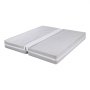 VEVOR Bed Bridge, King Bed Converter Kit, Split King Gap Filler for Adjustable Bed Mattress Connector Mattress Gap Filler with Heavy Duty Metal Buckle Strap 25D Memory Foam (75" L x 8" W)