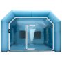 VEVOR Inflatable Paint Booth, 29.5x19.7x13 ft Spray Paint Booth, with 2 Powerful Blowers Inflatable Spray Booth with Air Filter System, Car Paint Booth for Car Parking Tent Workstation