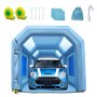 VEVOR Inflatable Paint Booth, 20x10x8ft Inflatable Spray Booth, High Powerful 480W+750W Blowers Spray Booth Tent, Car Paint Tent Air Filter System for Car Parking Tent Workstation Motorcycle Garage