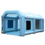 VEVOR Inflatable Spray Booth Car Paint Tent 610 cm x 305 cm x 244 cm Filter System 2 Blowers