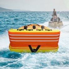 VEVOR Towable Tube for Boating 1-3 Riders Σωλήνες και ρυμουλκούμενα φουσκωτά σκάφη