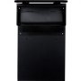 black VEVOR drop box with secure envelope slot and mounting holes.