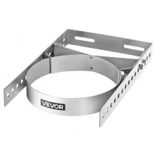 Adjustable Wall Bracket for 6 Inch Chimney Pipe Stainless Steel Mount Kit