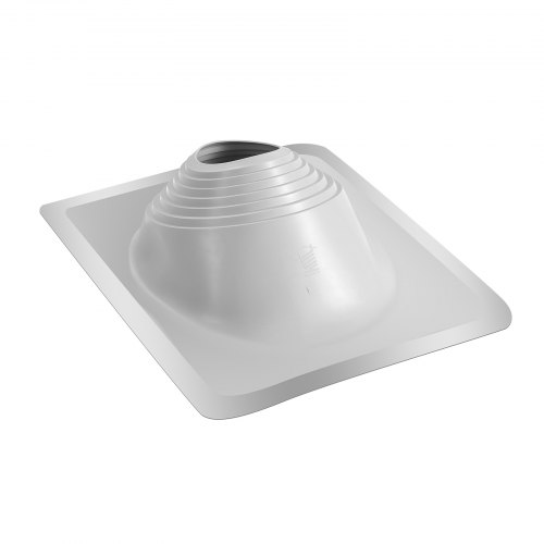 VEVOR Through-the-Wall Chimney Kit – 6-Inch Stainless Steel Pipe Kit With Rain Cap, Roof Flashing, For 30-45 Degree Roof Pitch (Straight Pipe Sold Separately)
