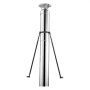 VEVOR 6 inches Extended Roof Bracket, Supports Chimney Stove Pipe for Stability, Mounting Brackets with Adjustable Legs, Steel with Powder Coating,Side/Top Mount Installation (No Rain Cap,Pipe)